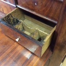 Schreibschrank Biedermeier Mahagoni Norddeutsch 6